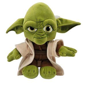 Star Wars Yoda Plush Doll Green 11.5" With Robe Lucasfilm Jedi Master Posh Paws